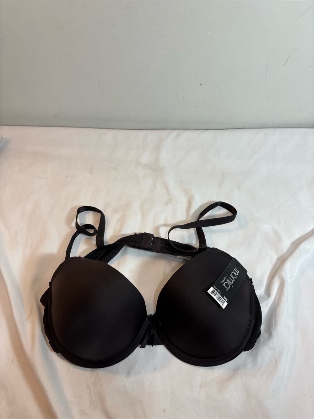 Mamia Black Smooth Push-Up Bra with Tag. 1166